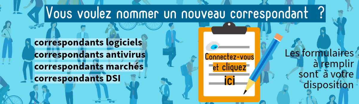 Changement de correspondant